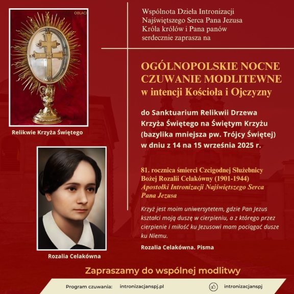 Zdjęcie do ogłoszenia: Ogólnopolskie nocne czuwanie